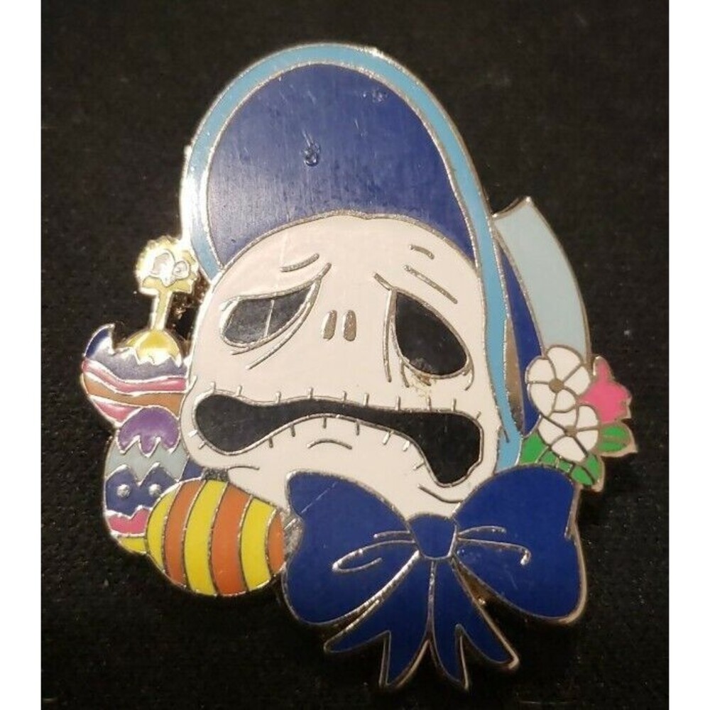 Disney Pin Nightmare Before Christmas Jack Holiday Mystery Easter Bonnet 57269